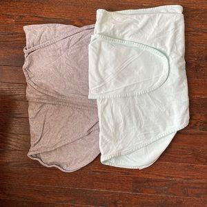 2 Miracle Blanket swaddles - BEST swaddle/transition blanket for babies